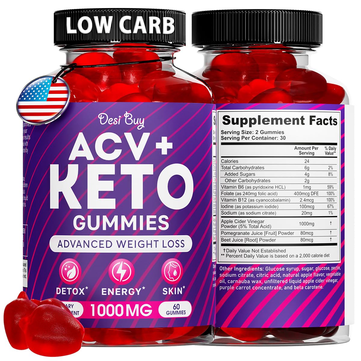 Variety of Keto Gummies