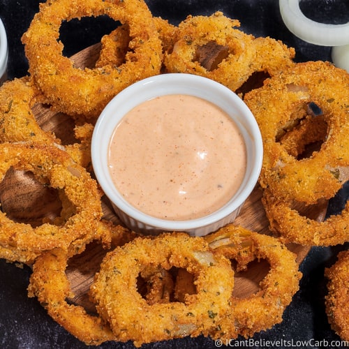 Delicious Keto Onion Rings